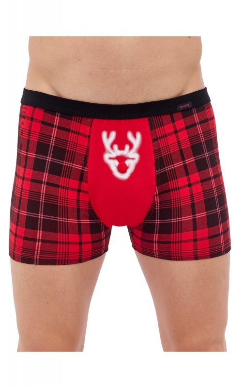 Bokserki Cornette 007/76 Red Nose 2 Świąteczne S-2XL