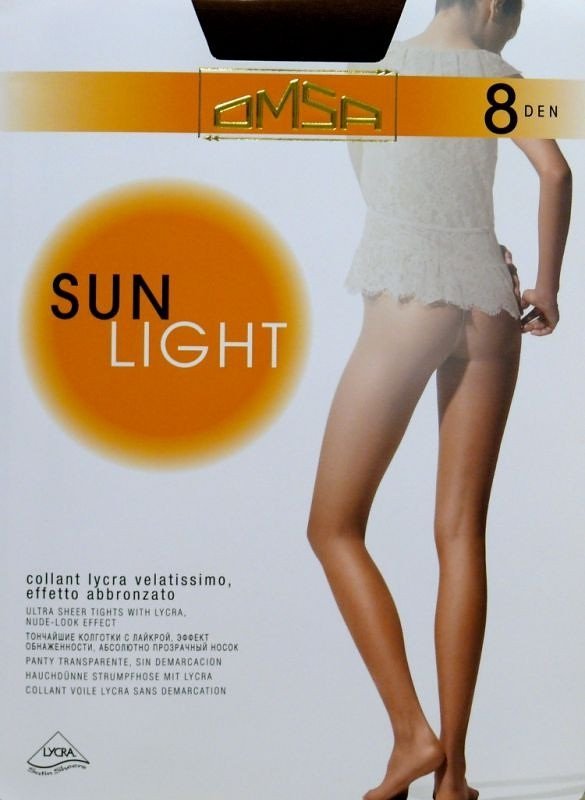 Rajstopy Omsa Sun Light 8 den 2-5 - WYSYŁKA 24H