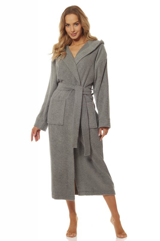 Szlafrok L&amp;L 2102 długi S-2XL damski - WYSYŁKA 24H