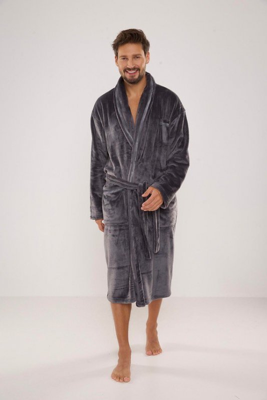  Szlafrok De Lafense 716 Rafael M-2XL męski -WYSYŁKA 24H