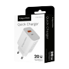 Ładowarka sieciowa Kruger&Matz GaN dual USB z funkcją Power Delivery i Quick Charge