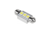 Żarówka samochodowa LED (Canbus) SV8,5 11x36mm 3x5050 SMD,  biała