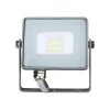 Projektor LED V-TAC 10W SAMSUNG CHIP Szary VT-10-G 3000K 800lm 5 Lat Gwarancji
