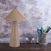Lampka Biurkowa Nocna V-TAC 3W LED 33cm CCT Ładowanie USB-C Ściemnianie Brązowa Skóra VT-10117 3000K-6000K 240lm