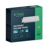 Panel Wpuszczany V-TAC 6W LED SAMSUNG CHIP Kwadrat 120x120mm VT-61006SQ-S 3000K 660lm