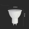 Żarówka LED V-TAC SAMSUNG CHIP 6W GU10 38st Ściemnialna VT-227 6500K 445lm