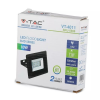 Projektor LED V-TAC 10W Czarny E-Series IP65 VT-4011 Kolor Zielony