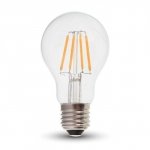 Żarówka LED V-TAC 4W Filament E27 A60 VT-1885 6400K 400lm