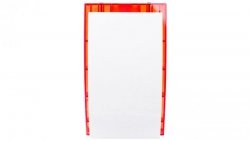 Sygnalizator optyczno-akustyczny, zewnętrzny, z czerwonym światłem LED, metalowa osłona SP-4001 R