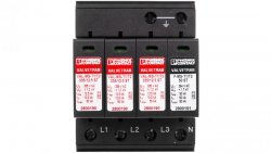 Ogranicznik przepięć Typ VAL-MS-T1/T2 335/12.5/3 plus 1 2800184
