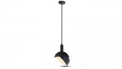 Lampa dekoracyjna wisząca aluminiowa czarna regulowany kąt 1,2m E14 max 60W IP20 V-TAC VT-7100