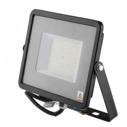 Projektor LED V-TAC 50W SAMSUNG CHIP SLIM Czarny VT-56 4000K 5750lm 5 Lat Gwarancji