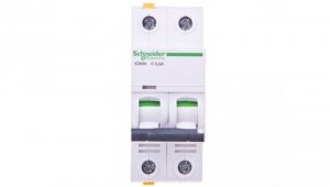 Wyłącznik nadprądowy 2P C 0,5A 6kA AC iC60N-C0,5-2 A9F04270