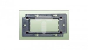 Support 2M czteromodułowy 138x71x11,7mm czarny JL-04-S2M-1