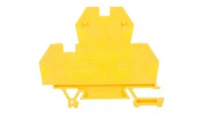 Złączka piętrowa 4-przewodowa 4mm2 żółta EURO 43550N