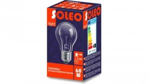 Żarówka E27 A55 75W 790lm 2700K 230V SOLEO wysokotemperaturowa WST-2623