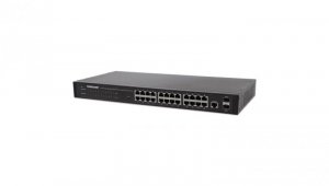 Giga Switch 24X RJ45 + 2X Sfp Web-Smart Vlan Qos Rack 560917