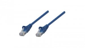 Patch Cord Cat6 UTP 1,0M Niebieski 100 Miedź 342575