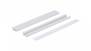 Profil led PCV Fuga Slim 16x7 2m biały ML