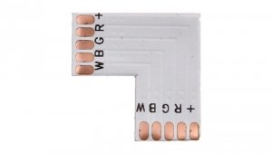 ZŁĄCZKA TAŚMY LED PCB 10mm RGBW L