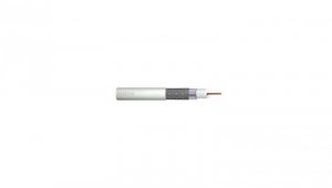 Przewód koncentryczny RG6 75 Ohm PN-EN 50117-2-4 Klasa A biały PVC /500m/ DK-RG-5