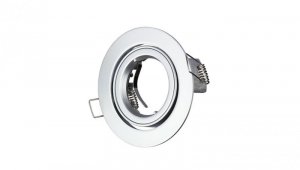 Oprawa punktowa Oczko 1xGU10 IP20 Okrągła Metaliczna Szarość 3647