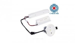 Intelight Oprawa STARLET WHITE II LED SO 3W 300 lm sieciowo awaryjna 3h SA MT 92064 do stref otwartych CNBOP-PIB MANUAL TEST