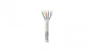 Kabel Skrętka Kat 6 S/FTP PIMF Drut 305m Box Szara SOHO CCA