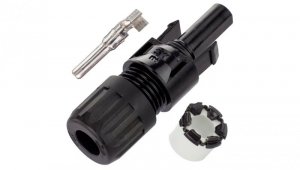 Gniazdo MC4 złącze solarne Konektor na przewód 4-6mm2 Staubli (Multi-Contact)