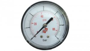 Manometr standardowy z przyłączem tylnym, śr. 40mm, 0-12bar, G1/8, M40A.PL012G18