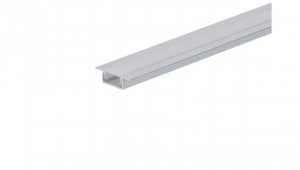 Profil led Basic Plus 1m anodowany z osłoną mleczną MLF