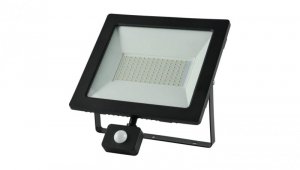 Projektor LED 100W 11500lm 4000K Premium z czujnikiem czarny IP44 GW-0017