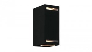 Lampa kinkiet ogrodowy oprawa hermetyczna FOREST 03014 2xGU10 czarna STRUHM