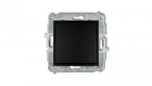 ICON Mechanizm łącznika zwierny światło czarny mat 12IWP-5