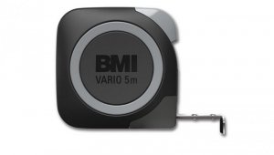 Profesjonalna miara stalowa samozwijalna BMI VARIO 5 m nierdzewna