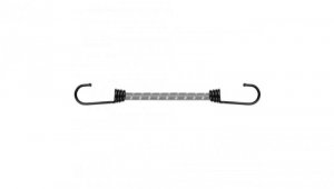 Guma elastyczna z hakiem metalowym BUNGEE CORD HOOK 40cm BCH1-08040GY-E BRADAS