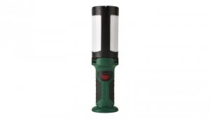 Latarka akumulatorowa Vane LED 600lm, 7500K, 2200MAh, multi tryby świecenia + magnes, ziel-czar / 47108