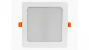 LED line LITE Downlight Plafon podtynkowy MOLLY 18W 1750lm 3000K ciepła kwadrat podtynk 3 lata gwar.