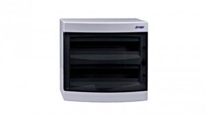 Obudowa natynkowa 2x18 drzwi transparentne IP40