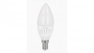LED line PRIME żarówka LED E14 7W 6500K zimna 1000lm 140lm/w 170-250V C37 ŚWIECZKA 5 lat gwar.
