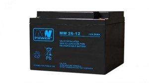 MW 26-12 Akumulator AGM 26Ah 12V 166x175x125 (M5) 6-9 lat żywotności