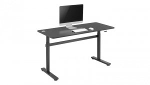 Biurko ręczna regulacja wys Ergo Office, max 40 kg, max wys 117cm, z blatem do pracy stojąco siedzącej, ER-401 B