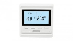 Termostat podłogowy regulator temperatury przewodowy z wyświetlaczem LCD IP20 HW500 GRAND MEYER
