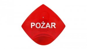 Zewnętrzny sygnalizator akustyczno-optyczny W2 SAOZ-Pk2