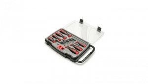 Zestaw wkrętaków 8 szt. płaskie 6x150 5x125 3x75 PH 0, 1, 2 + krótki PH2x38 + magnetyzer