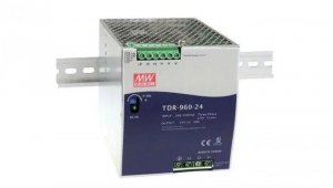 Zasilacz na szynę DIN 3-fazowy 960W 24V 40A TDR-960-24