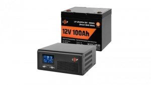 ZESTAW ZASILANIA AWARYJNEGO UPS + AKUMULATOR LIFEPO4 430VA 300W 1280Wh