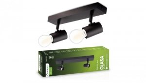 Lampa Sufitowa SPOT TUBA Reflektor Oprawa Halogenowa 2x E27 GLASA LUMILED
