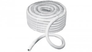 Rura spiralna wysokoelastyczna szara PVC fi20 ECGFE20 /30m/