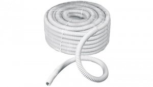 Rura spiralna wysokoelastyczna szara PVC fi40 ECGFE40 /30m/
